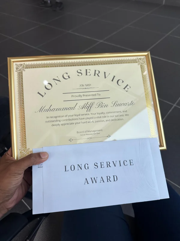 Long Service Award